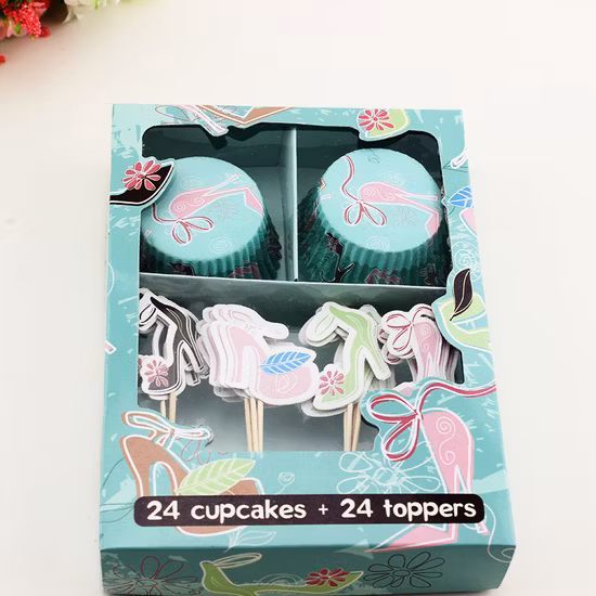 Creative High Heels Cupcake Decorating Kit for Bakers