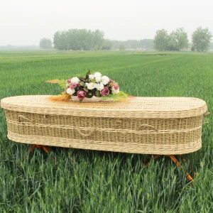 Spanish Funeral Products Coffin Eco coffin Wholesale Supplies