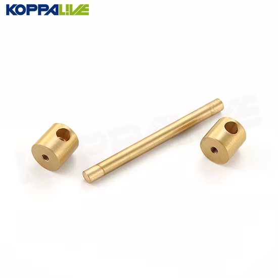 Import Koppalive Luxury Gold Solid Brass Drawer Pulls 75mm European Copper Furniture Kitchen Cabinet Door Handles from China