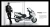 Import sport good quality 150CC gas scooter 250cc/300cc from China
