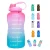Import Sports water bottles 1 gallon water bottle  Gym bottles printed bags motivational time marker from China