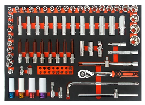 Srunv 41 Piece Professional  Repairing Tools  Maintenance Kit With different accessories in tool tray