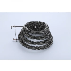 SS304 square shape air finned tubular heater heating element 0.5 KW