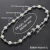 Import Stacked Chain Pearl Necklace New Hip-hop Rock Personality Trend Retro with Diamond Inlay Fashion Fine Natural for Wedding 2pcs from China