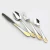 Import Stainless Steel 24pcs wood box flatware set or Diamond Pattern,Exquisite Craft Luxury Flatware, different kinds of cutlery set from China