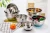 Import Stainless steel baking nesting set of 6 mixing bowl set  with multicolor lids & non slip silicone base 1.0L-1.5L-2.5L-3L-4L-5L from China