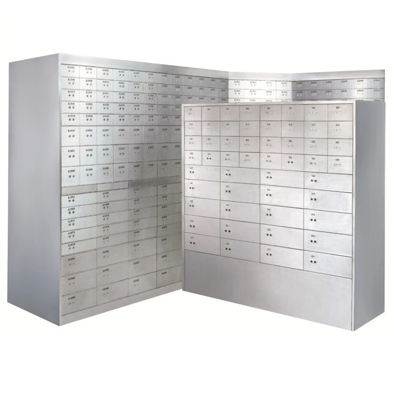 Stainless Steel Bank Safe Deposit Vault Box Safe Security