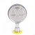 Import Stainless steel sanitary diaphragm pressure gauge Fast-loading pressure gauge material 316  electrical contact pressure gauge from China