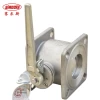 Stainless steel square flange ball valve with tank truck parts ball valve