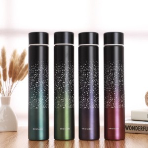 Stainless Steel Water Bottle Stainless Steel Thin Vacuum Insulated thermos flask