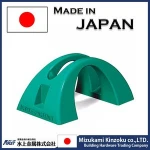 stand for electrical bicycle made in Japan with excellent design to prevent from falling down by wind and contact