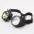 Import Steampunk goggles with Crystal lenses, PC frame OEM round glasses kaleidoscope goggles from China