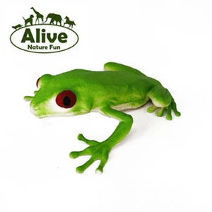 Stretch Frog, TPR plastic animals, squishy OEM OBM factory promotion