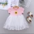 Import summer boutique girls clothes cute little a princess baby  dress with short sleeves for kids clothes girl dresses  for 2020 from China