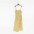 Import Summer Clothes 2021 Casual Yellow Print Female Sexy Off Shoulder Backless Asymmetrical Long Dress Women from China