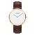 Import Super Popular 316L Stainless Steel Quartz Movt Waterproof Leather Band Watch from China