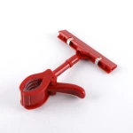 Supermarket ABS Thumb  Clamp Sign Holder Clip