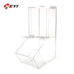 Supermarket Retail Store Customized Design Sweet Acrylic Dispenser Display Stand Candy Stacking Bin Box Holder