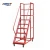 Import Supermarket Warehouse Steel Movable Platform Ladder Cart Handrail Heavy Duty Ladder Retail Home Use Manufacturing Plant from China