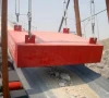 Suspended permanent overhead magnetic separator
