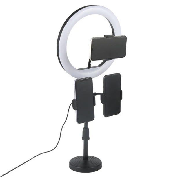 Table top lift live light stand 10 inch beauty fill light and light three machine stand package