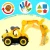 Import Take Apart Digger Construction Excavator Vehicle Set with Drill Educational Toys for Boys Girls 3 Years Old from China
