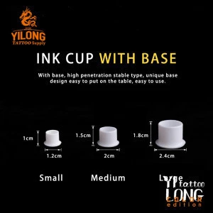 Tattoo Ink Cup-small/tattoo supply accessory  Wholesale Self Standing Tattoo Ink cup