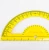 Import Teaching plastic Protractor from China