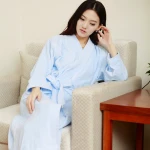 Terry Cotton XL X size 1200g Hotel Cheap White Bathrobe Bathrobe For Man And Woman Terry Cotton
