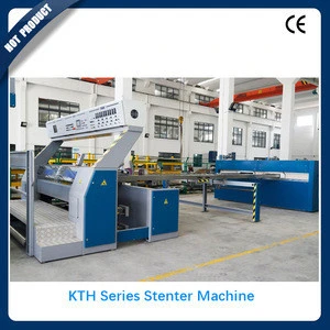 Thermal Oil heated stenter machine for knit fabric dimension fixation