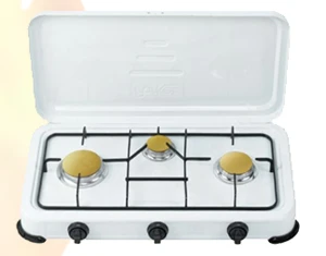 Three Burner Portable Camping Table Gas Stove CE MST-GS32