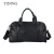 Import Tiding High Quality Black Genuine Cowhide Large Capacity Travel Bag Leather Weekend Overnight Business Duffel bag For Man from China