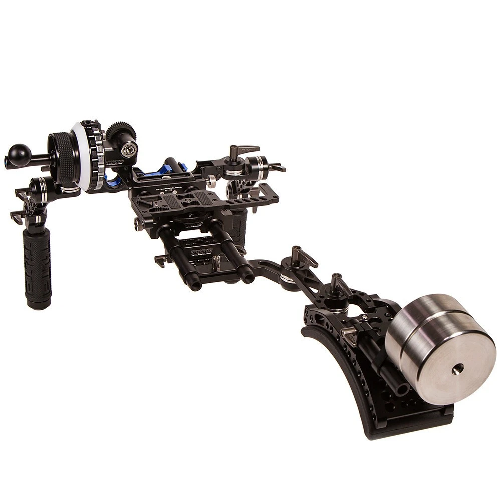 Tilta DSLR Shoulder Rig TT-03-TL with Follow Focus, Counter Weights , Adjustable Shoulder Pad for DSLR Camera
