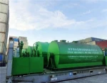 Tire oil desulfurization to diesel plant in machine oil purifier for industrial
