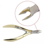 Titanium Multicolored Nail Cuticle Nippers Manicure Beauty Tools Toenails Cuticle Clippers With Private Label