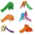 Import toddler swings indoor kids plastic slide from China