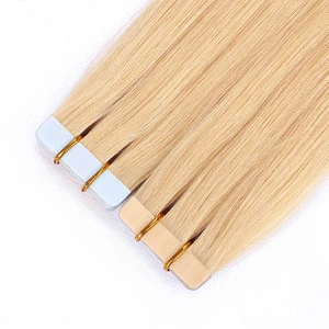 Top 8A 9A 10A Grade Virgin Cuticle Aligned Hair Remy Tape Hair Extensions