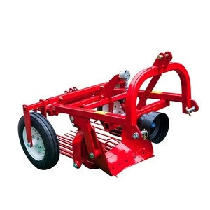 Tractor mounted yam harvester 2 rows sweet potato harvester
