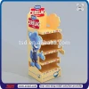 TSD-W503 wooden display shelf for Rice cereal/customized floor standing stand for baby cereal/food merchandising display