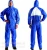 Import Type 5/6 Disposable Safety Work Microporous Suit  Disposable Medical Coveralls Protection from Malaysia