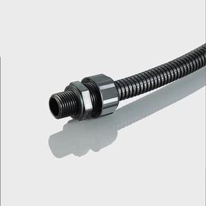 UL 94 PA V2 Nylon Flexible Conduit Fitting with V0 F1 Material for Option