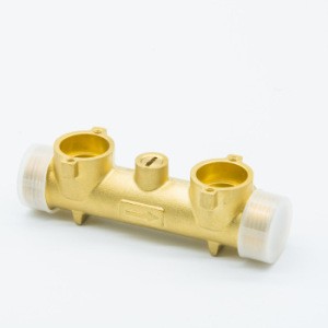 Ultrasonic instrument plumbing straight pipe fittings water meter brass joint