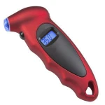 Unionpromo multifunction led flashlihght 3.7v abs digital tire pressure gauge