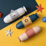 Unique Design Multifunctional Toothbrush Case Lovely Tooth Brush Holder with Cup