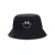 Import unisex cheap plain hat funny embroidery smile face black cotton twill bucket hat from China