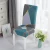 Import Universal Cheap Removeable Dining Printing Half Spandex Seat Chair Cover from China