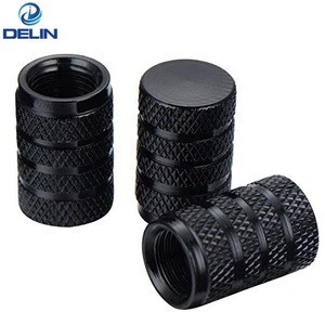 Universal tire valve stem caps Aluminum alloy material air dust proof cover for Car SUV Truck Bus Bicycle Bike