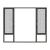 Import Upgraded Design Better Performance Villa Hotel  Swing Design Stainless Steel screen Horizontal Modern Aluminum Alloy windows from China