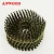 Import UPWOOD  Durable 15 degree Coated Coil nails 1"-4" 16000PCS/CTN For Pneumatic Coil Nailer from China