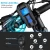 Import USB Bicycle Front Light Mountain Bike Waterproof Digital Speedometer Bicycle Computer With Horn from China